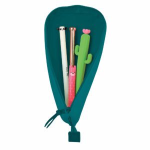 LEGAMI Cute Federmaeppchen aus weichem Silikon – Petrolblau 2 | LEGAMI